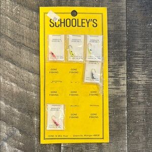 Schooley's Diver No. 1 Fishing Lures